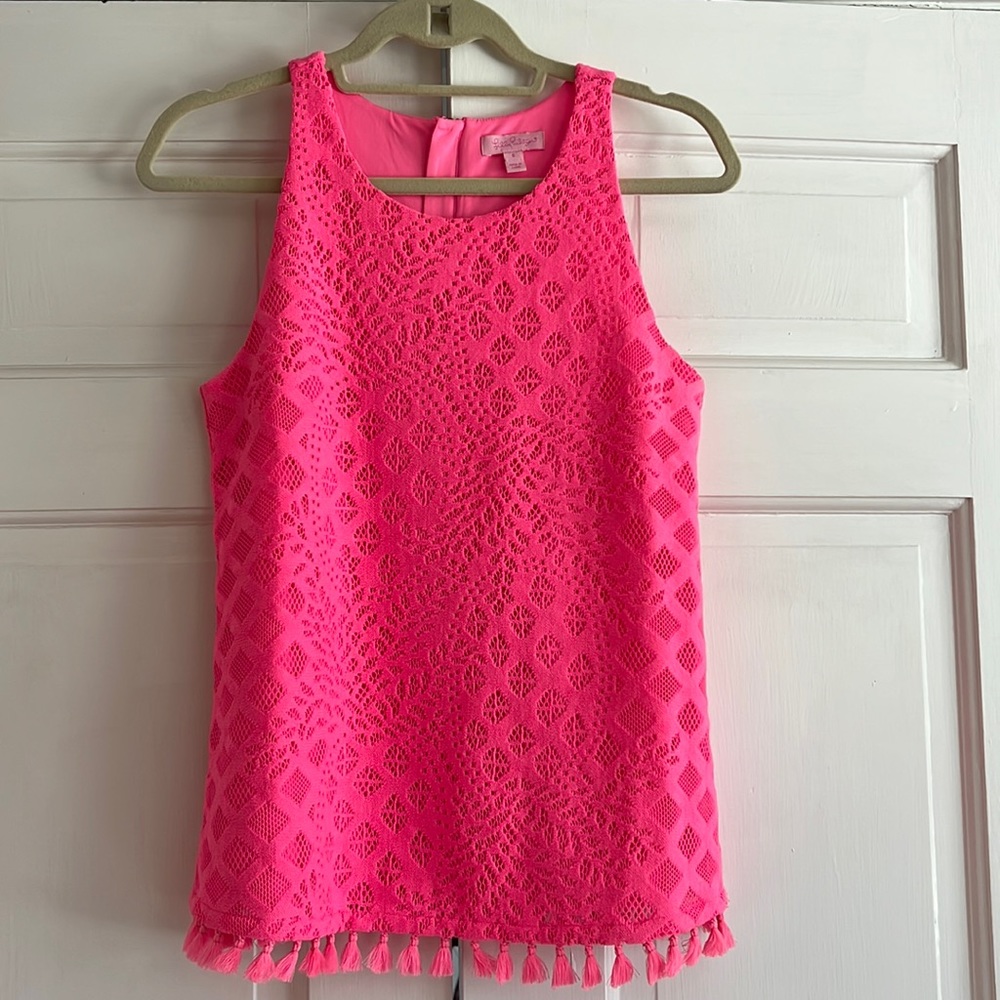 Lilly Pulitzer eyelet top